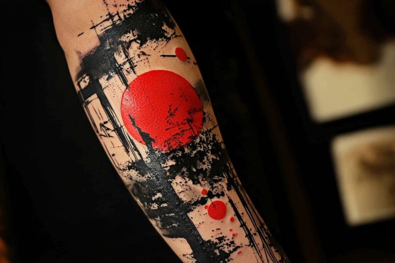 Trash Polka Tattoo Style, A Bold Revolution in Modern Ink Art